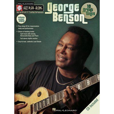 George Benson Jazz Play-Along Volume 165 melodie s akordy pro nstroje v ladn C 1000859