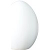 Velikonoční dekorace Velikonoční vajíčko Standing Egg White 8 cm DBKD