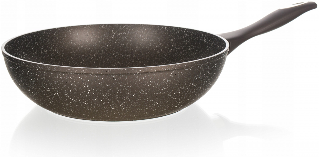 Banquet Wok Granite Dark Brown A11797 28 x 7,8 cm