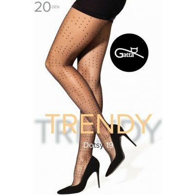 Gatta Silonkové punčocháče Dotsy 19 20 DEN Černá – Hledejceny.cz