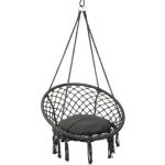Springos Natali Zahradní houpačka 60 cm černá – Zboží Dáma
