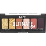 NYX Professional Makeup Paletka očních stínů Ultimate Shadow Palette 6 Utopia Petite 6 Utopia 1 kus – Zboží Mobilmania