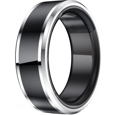EQ Ring M1 černý velikost 10 (vnitřní průměr 20mm)