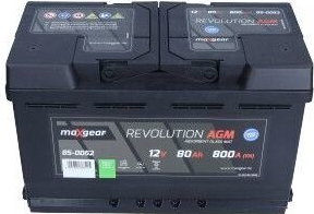 MaXgear Revolution AGM 12V 80Ah 800A 85-0052
