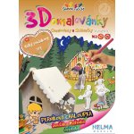 3D omalovánka A4 SET Perníková chaloupka – Zboží Dáma