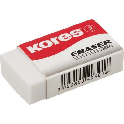 Kores Pryž měkká KE30 / 40 x 21 x 10 mm / bílá 34718 – Zboží Dáma