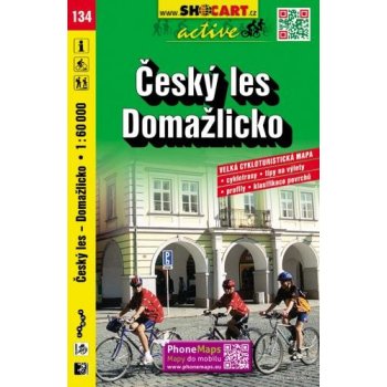 Český les-Domažlicko 1:6 cyklomapa