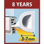 TESA Těsnění "D", 9 x 7 mm x 100 m – Zbozi.Blesk.cz