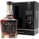Jack Daniel's Single Barrel 47% 0,7 l (dárkové balení 1 sklenice) – Zboží Dáma