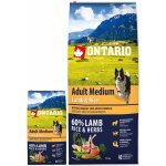 Ontario Adult Medium Lamb & Rice 12 kg – Hledejceny.cz
