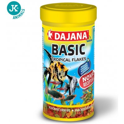 Dajana Basic Tropical Flakes 250 ml – Zboží Mobilmania
