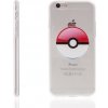 Pouzdro a kryt na mobilní telefon Pouzdro AppleMix Apple iPhone 6 Plus / 6S Plus gumové - Pokemon Go / Pokeball - modré