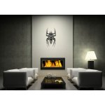 Weblux vzor s60889453 Šablona na zeď - Spider tattoo kotoučový papír bohatství kříž, rozměry 100 x 50 cm – Sleviste.cz