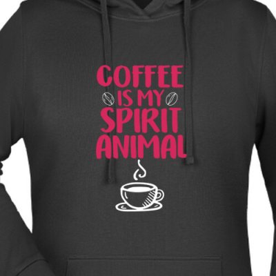 Mikina Coffee is my spirit animal dámské – Hledejceny.cz