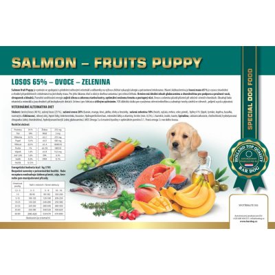 Bardog Salmon Fruits Puppy 12 kg