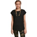 Urban Classics Ladies Extended Shoulder Tee černé – Sleviste.cz