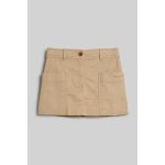 Gant Mini Chino Skirt sukně dark khaki – Sleviste.cz