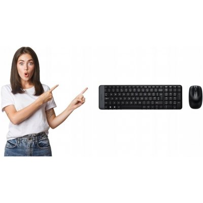 Logitech Wireless Desktop MK220 920-003168 – Hledejceny.cz