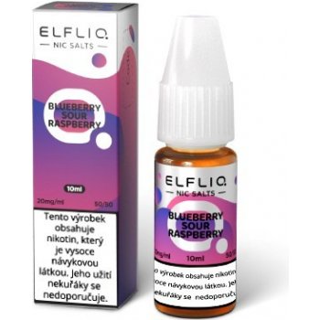 ELF LIQ borůvka SOUR RASPBERRY 10 ml - 10 mg