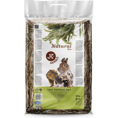JK ANIMALS Přírodní seno krmivo hlodavci a Králík 0,5 kg – Hledejceny.cz