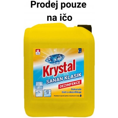 Krystal SANAN dezinfekční prostředek 5 l – Zboží Mobilmania