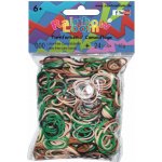 RAINBOW LOOM Original gumičky 600ks maskáčový mix – Zboží Dáma