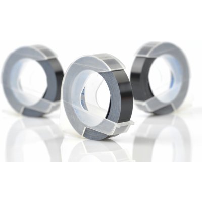 Páska Dymo S0847730 (Bílý tisk/černý podklad) - Originál – Zboží Živě