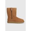 Dámské sněhule Ugg Classic Short Bailey Zip semišové hnědé