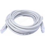 Gembird PP12-30M Patch RJ45, cat. 5e, UTP, 30m, šedý – Hledejceny.cz