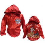 Eplusm chlapecká bunda Tlapková Patrola s fleece podšítím červená – Zboží Dáma