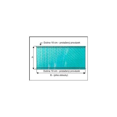 Flobal fóliovníková plachta 140g/m² na míru – Zboží Dáma