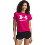 UNDER ARMOUR LIVE SPORTSTYLE GRAPHIC SSC růžová – Zboží Dáma