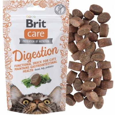 Brit Care Cat Snack Digestion 50 g – Zbozi.Blesk.cz
