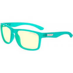 Gunnar INTERCEPT POP EMERALD GREEN zelené obroučky, jantarová skla INT-10601