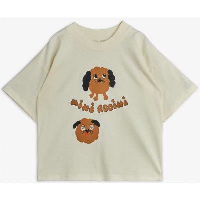 tričko s krátkým rukávem Doggie smetanové Mini Rodini – Hledejceny.cz
