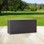 Prosperplast WOODEBOX 280 l hnědý – Zboží Mobilmania