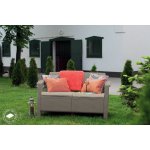 Keter Corfu Love Seat cappuccino – Zboží Dáma