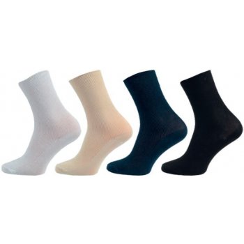 Novia ponožky Medic 100% bavlna bílá