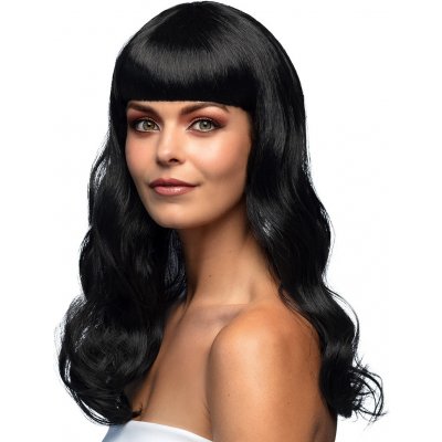 Boland Paruka černá dlouhá s ofinou – Zboží Dáma