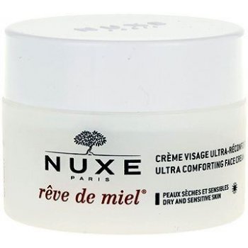 Nuxe Reve de Miel denní vyživující a hydratační krém pro suchou pleť Ultra Comfortable Face Cream 50 ml