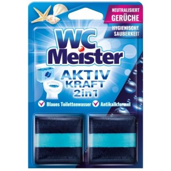 WC Meister tableta do splachovače 2 x 50 g Ocean