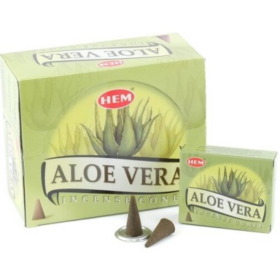 Hem Vonné kužely Aloe Vera 10 ks – Zboží Dáma