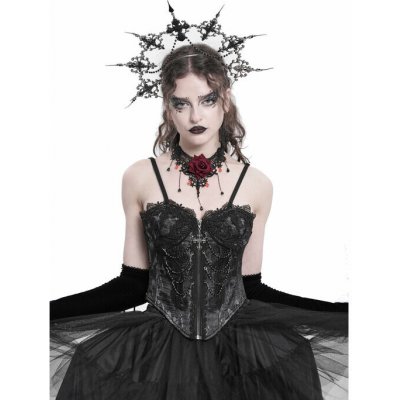 DEVIL FASHION Black Gothic – Zboží Dáma