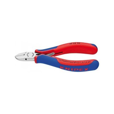 Štípací kleště boční pro elektroniku 115mm KNIPEX 7722115 7722115 – Zboží Mobilmania