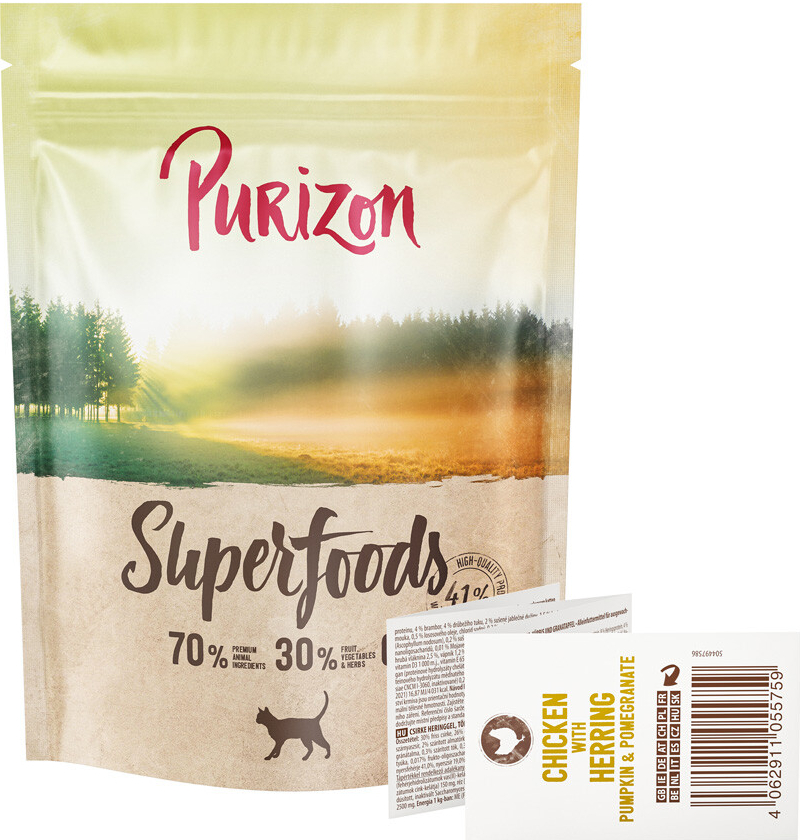 Purizon Cat Superfoods kuřecí 0,4 kg