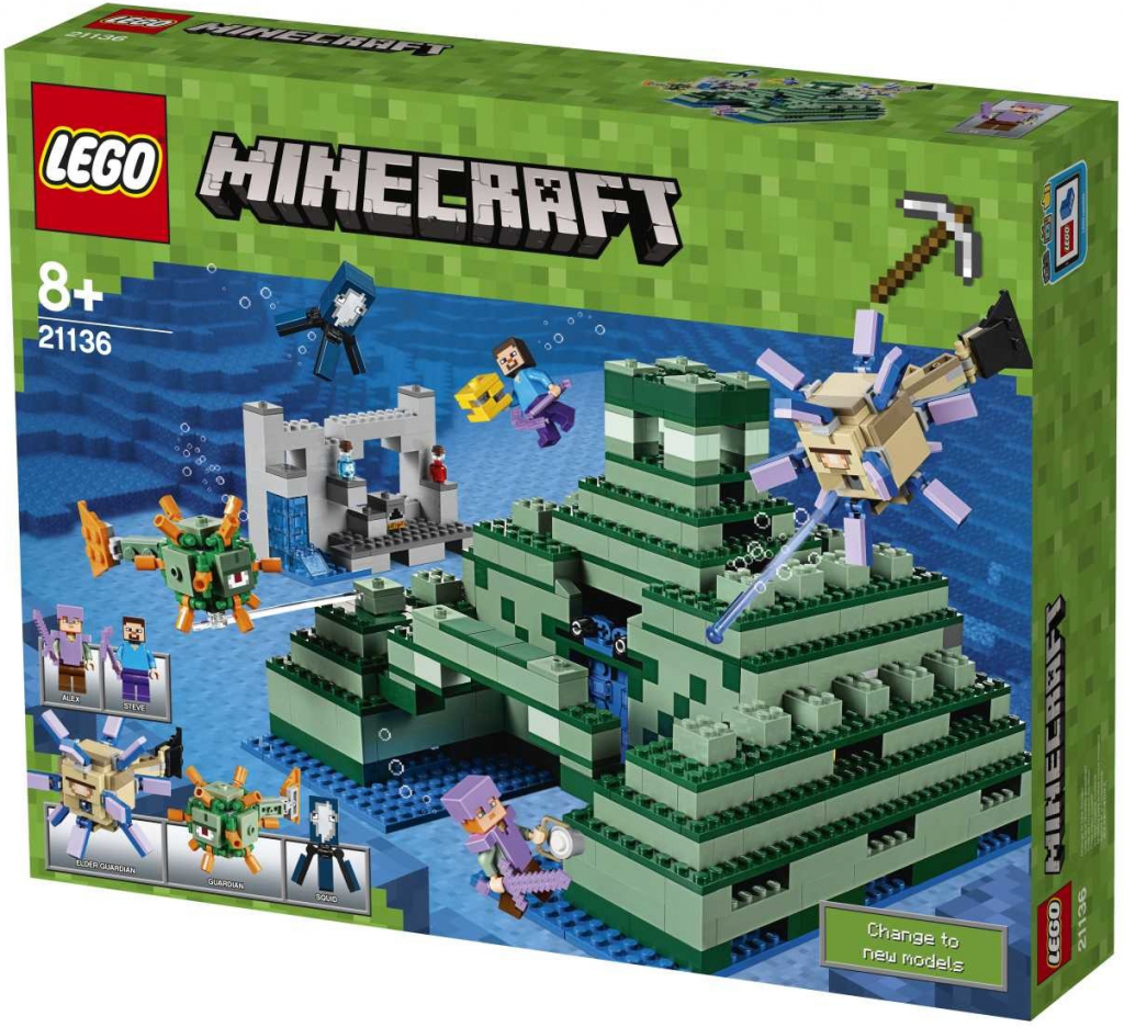 LEGO® Minecraft® 21136 Památník v oceánu od 7 999 Kč - Heureka.cz