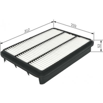 Vzduchový filtr BOSCH F 026 400 225 – Hledejceny.cz