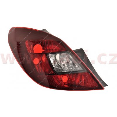 Zadní světlo VAN WEZEL 3750937 – Zboží Mobilmania