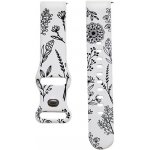 Madvell Silikonový řemínek bílá s černou – Zboží Dáma