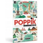 POPPIK Vzdělávací samolepkový plakát Kolem světa – Zboží Dáma